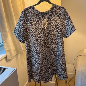 Leopard Print Women's Top